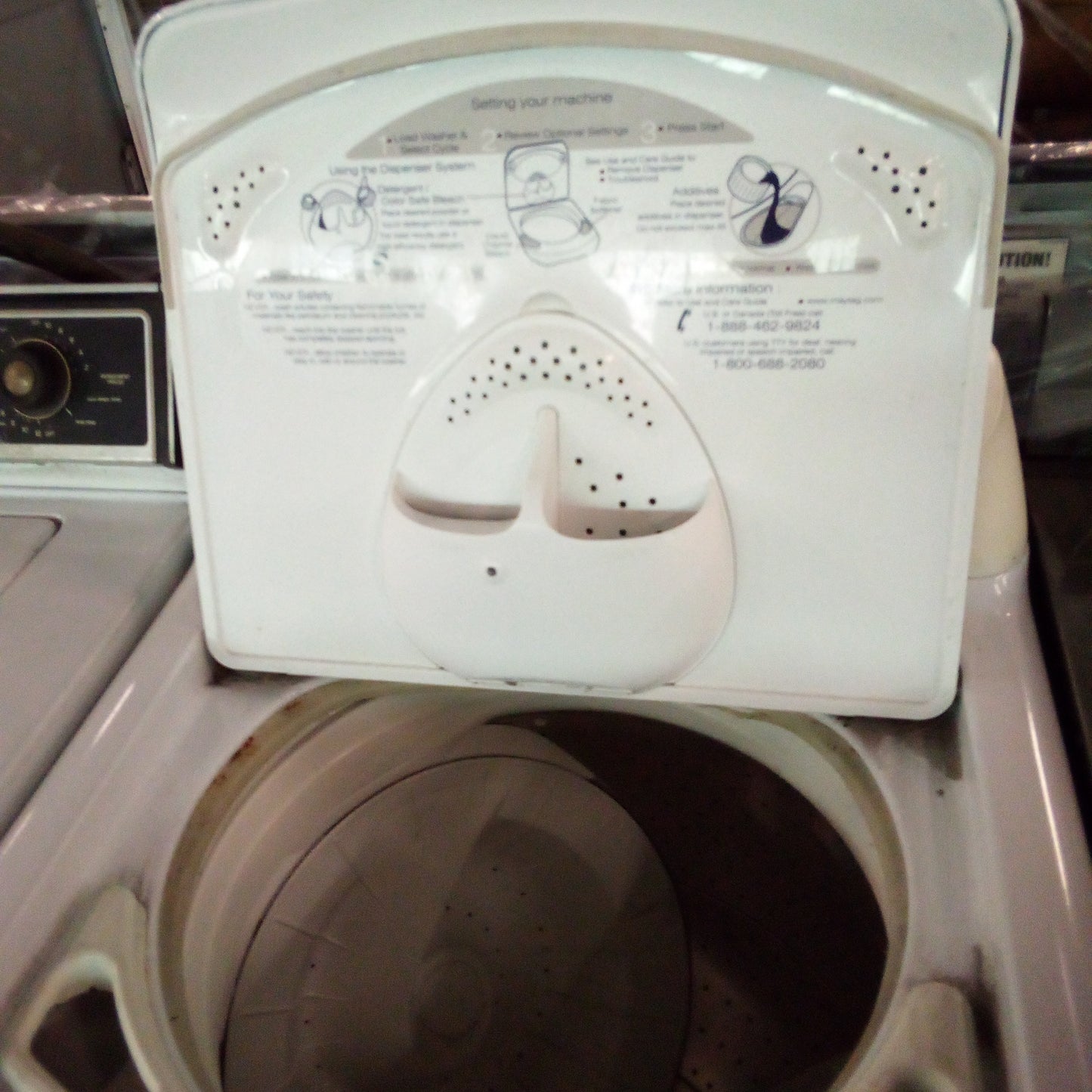 E00086 - Maytag Washer White