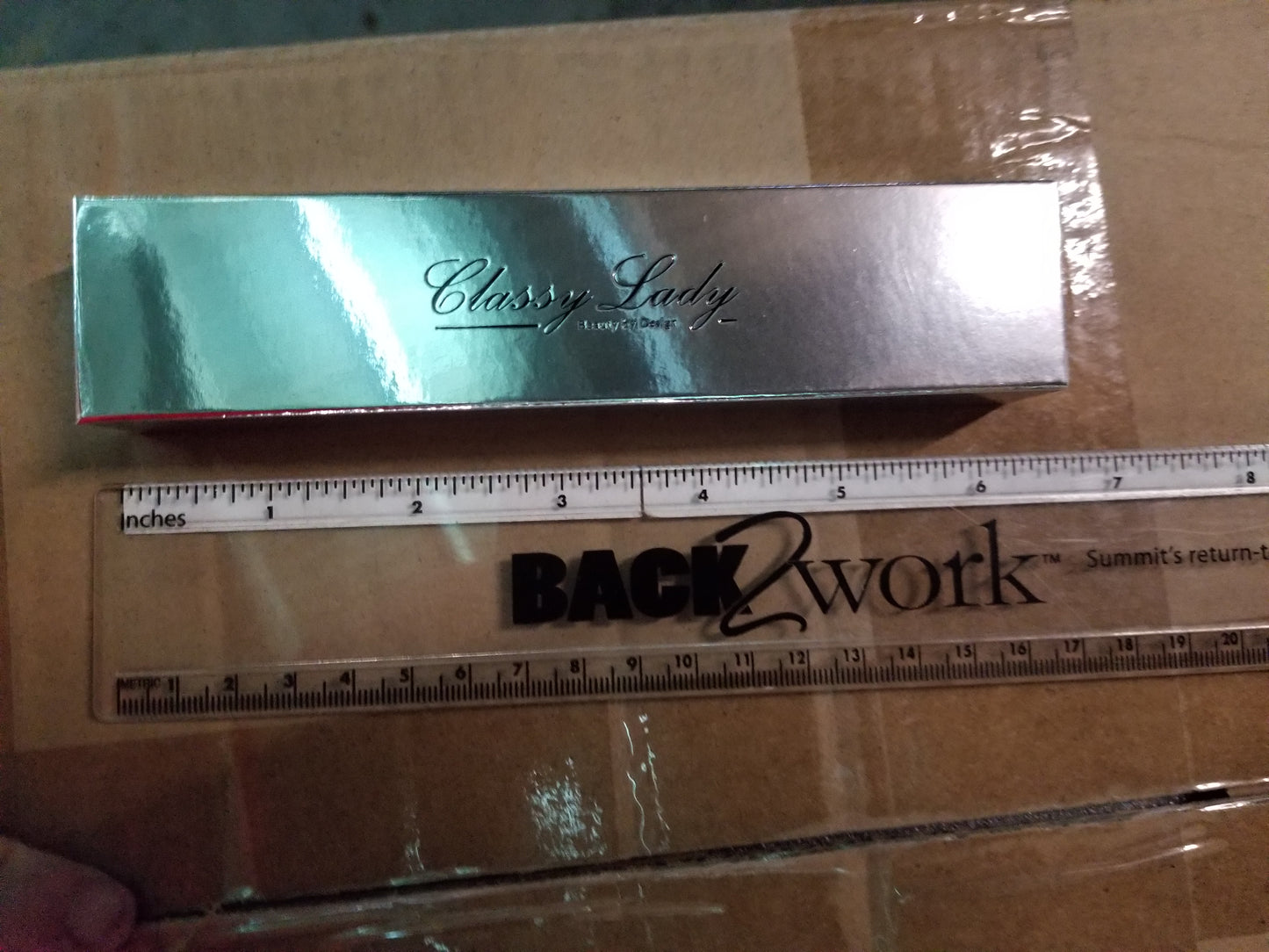 P00072 - Classy Lady Nail File 2 Pack with Case, Black and Red