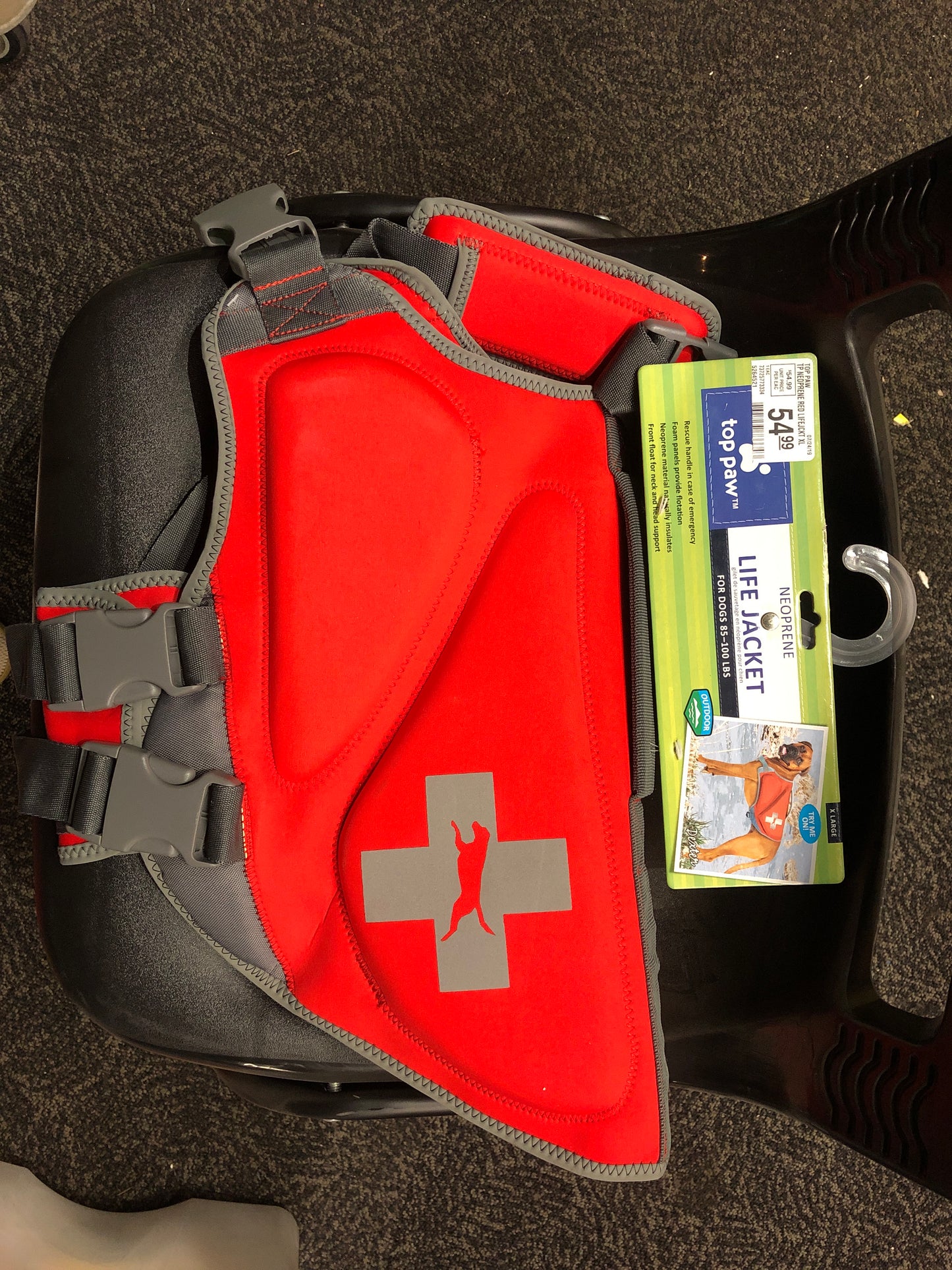 M00015 - Neoprene Life Jacket For Dogs