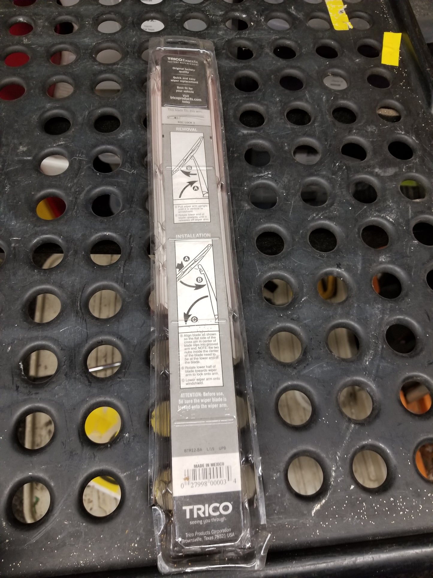 A00003 - 12" Trico Extractfit Rear Blade