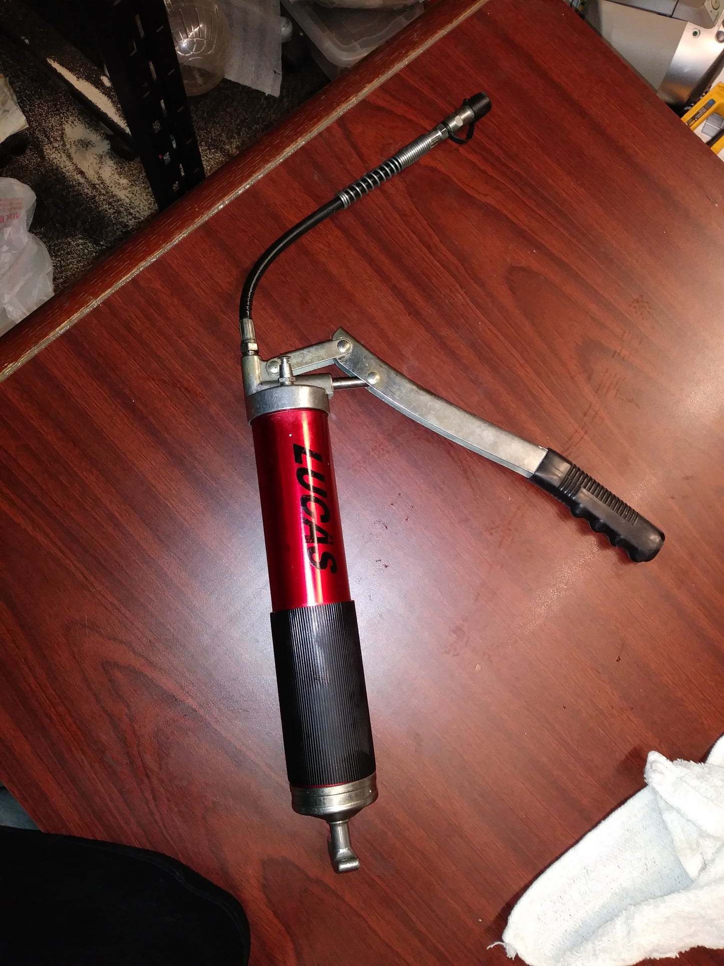 T00026 - Lucas Heavy Duty Lever Aluminum Grease Gun Kit