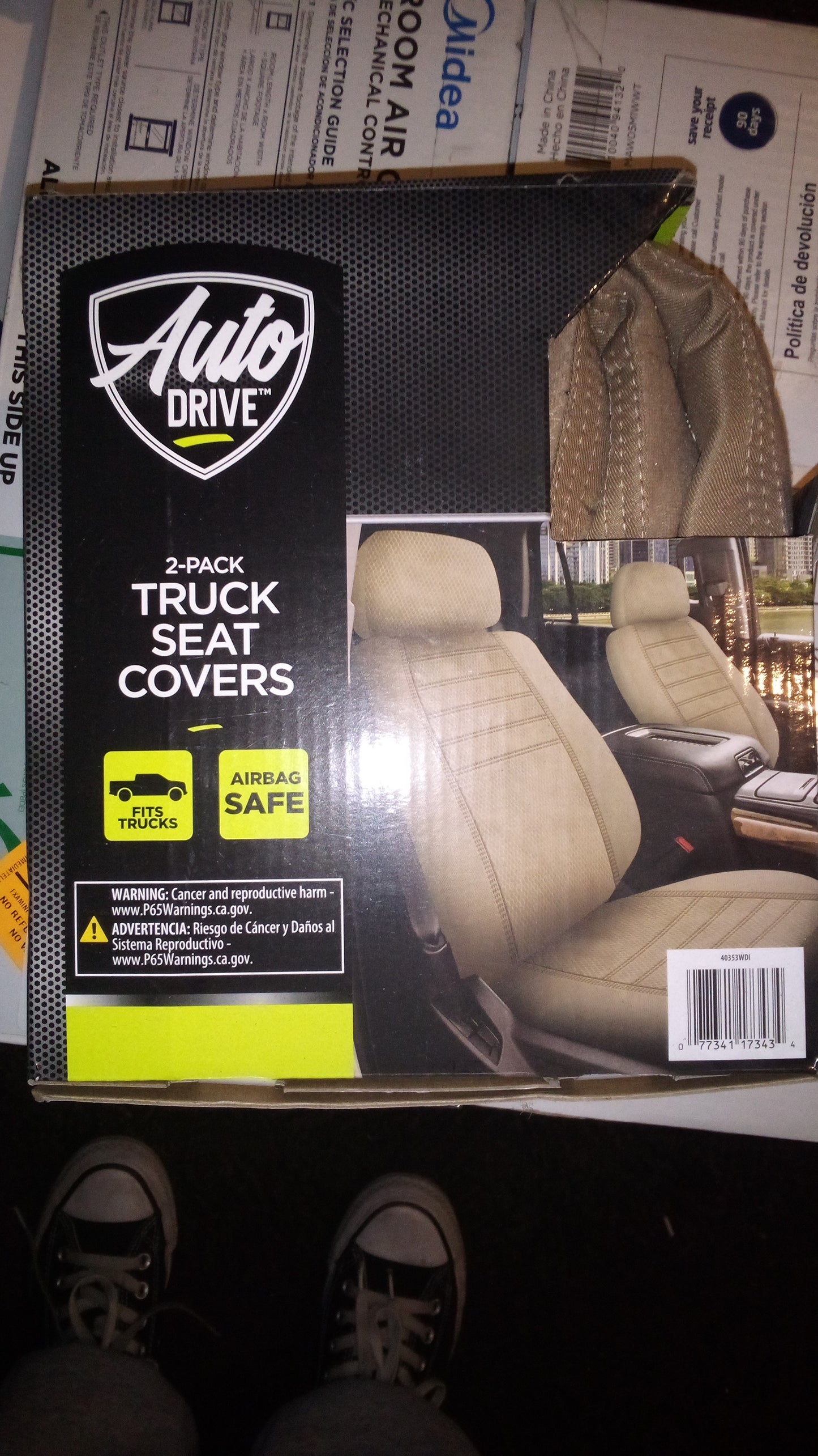 A00002 - 2-Pack Truck Seat Covers