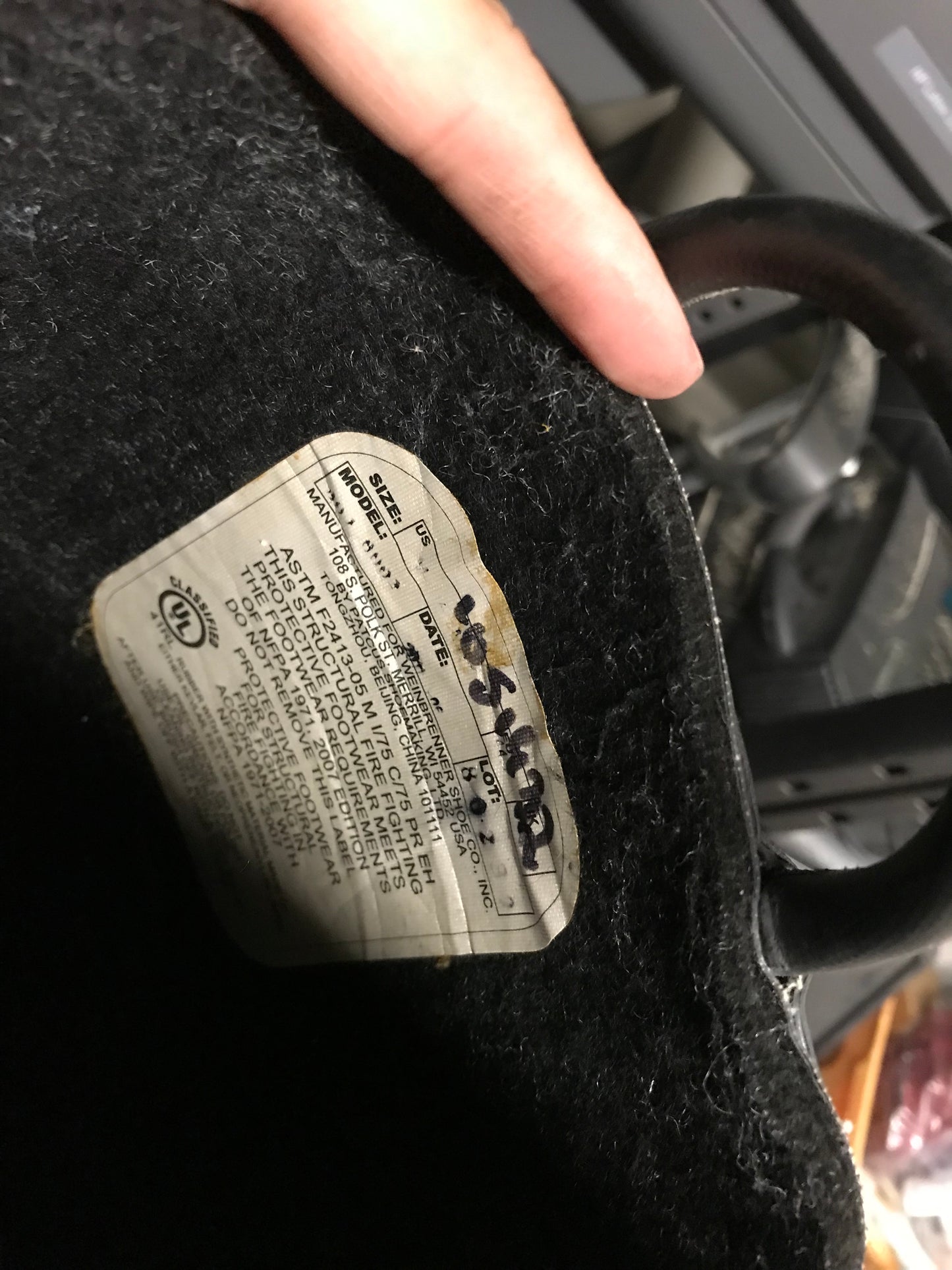 P00120 - Thorogood Hellfire #807-6000 Insulated Firefighting Boots