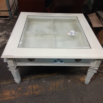 F00206 - White Glass Table Top