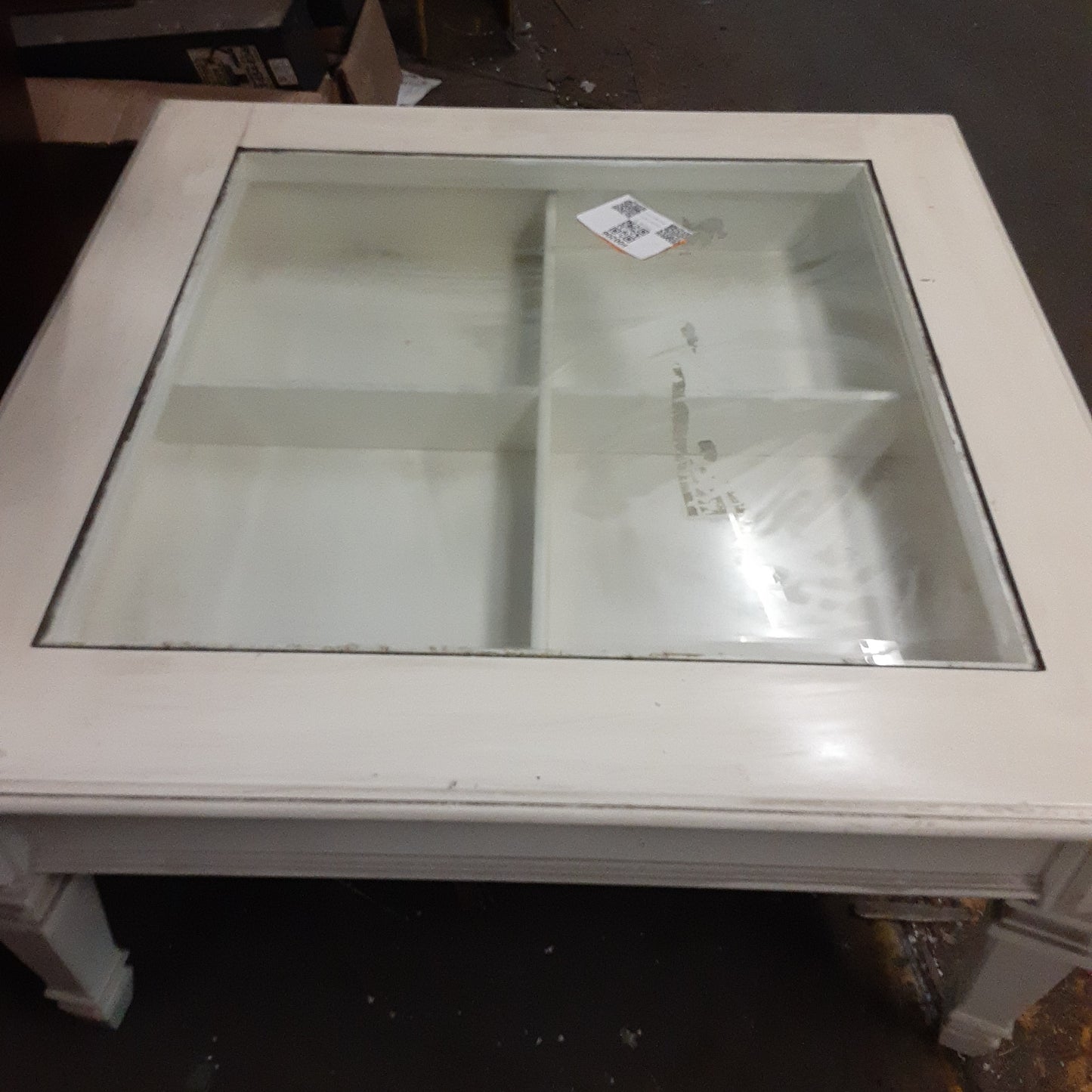 F00206 - White Glass Table Top