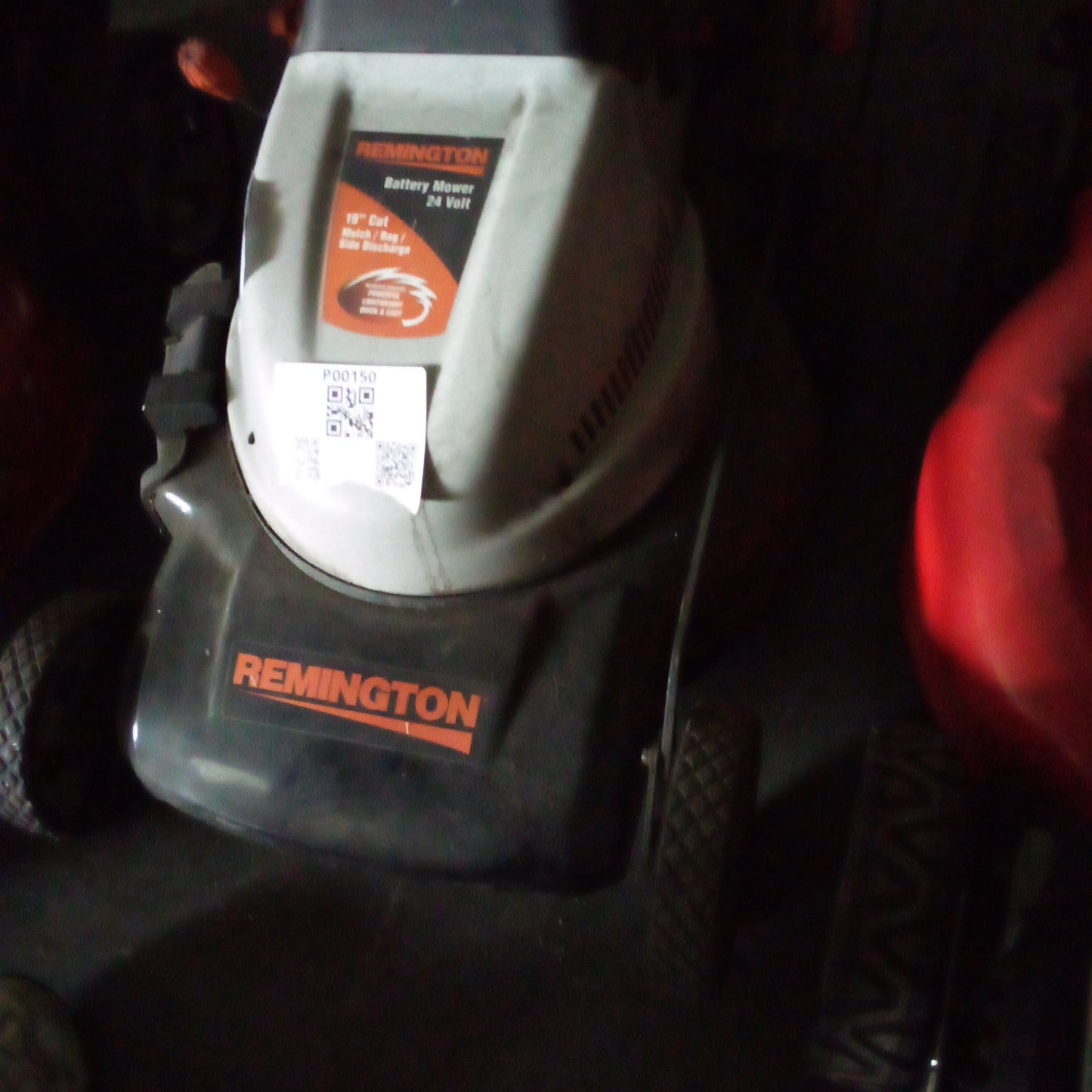 P00150 -Remington 24V Battery Mower 24V