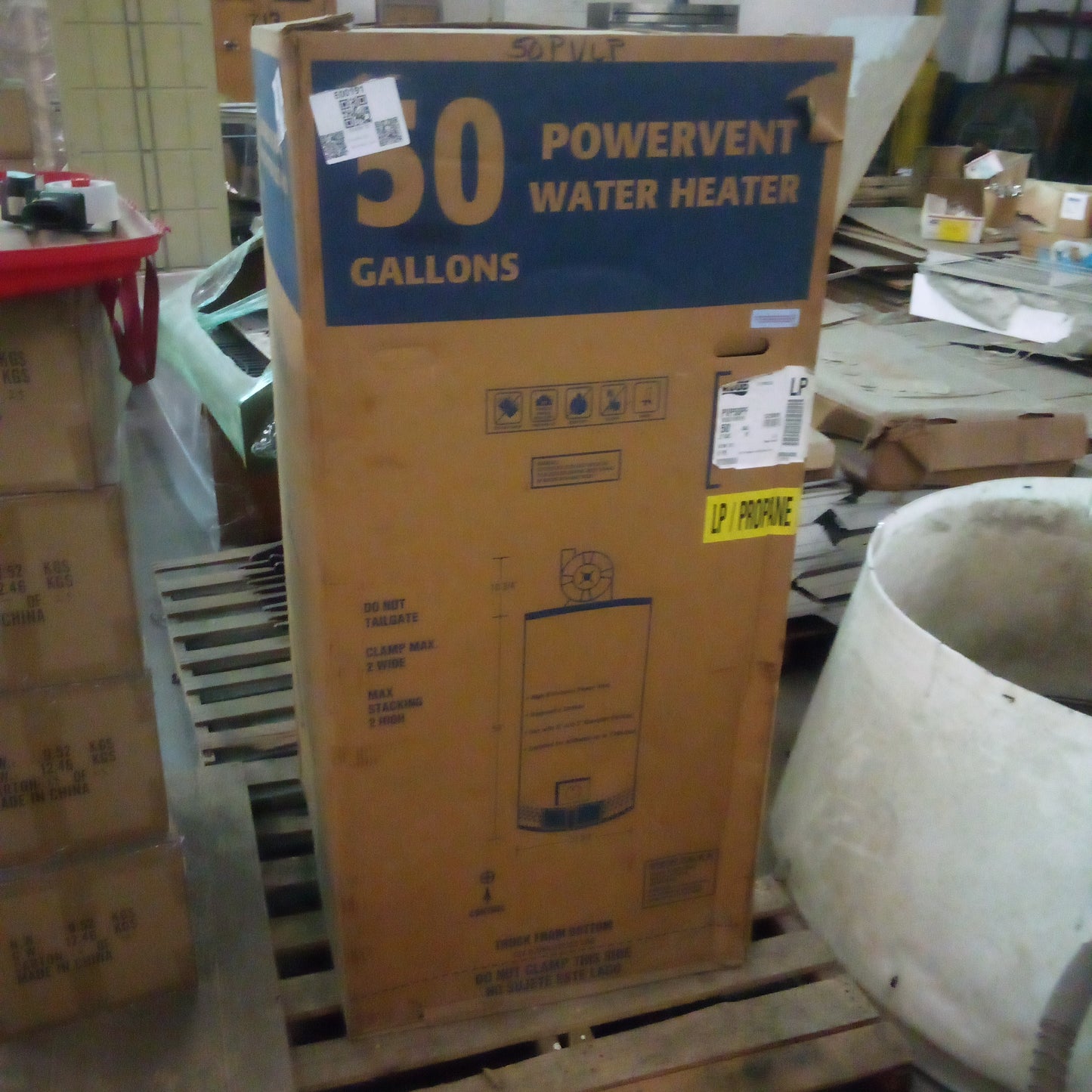E00191 - Powervent Water Heater
