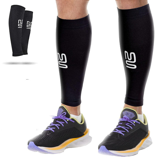 P00085 - Modetro Sports Calf Compression Sleeves, Small