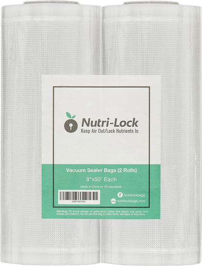 P00083 - Nutri-Lock Vacuum Sealer Bags, 2 Pack