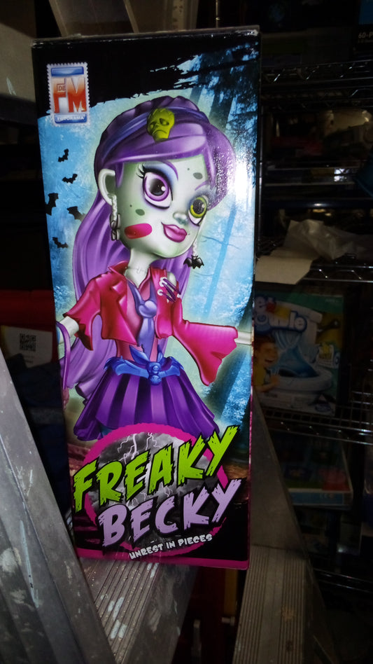 P00009 - Freaky Becky Plastic zombie doll