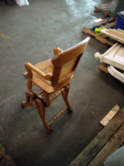 F00068 - Antique Oak Child's High Chair